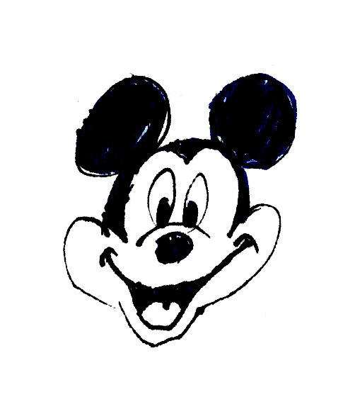 自分流のミッキーマウスを キャラクターイラストの個性的な描き方 Kyopiland