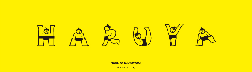 Typography for HARUYA